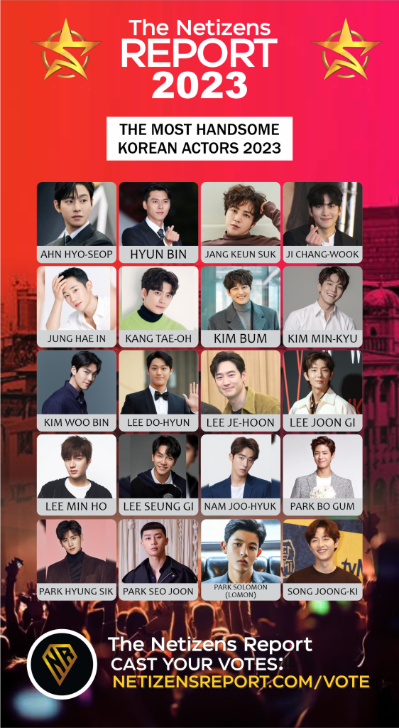 VOTE The Most Handsome Korean Actors 2023