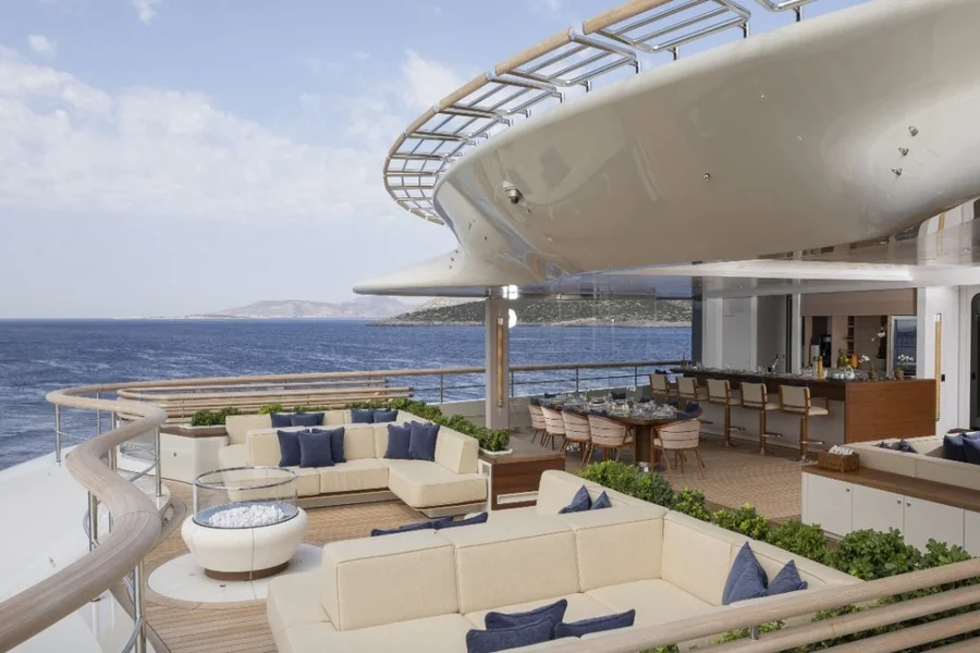 Jeff Bezos Yacht Interior