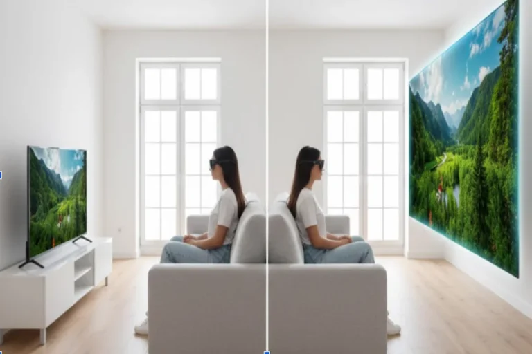 RayNeo Air 4 Pro vs 65-Inch 4K TVs: 5 Scenarios Where Virtual Wins