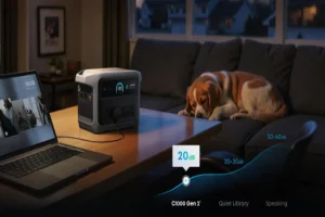 How Quiet Is a Portable Power Station at Night?