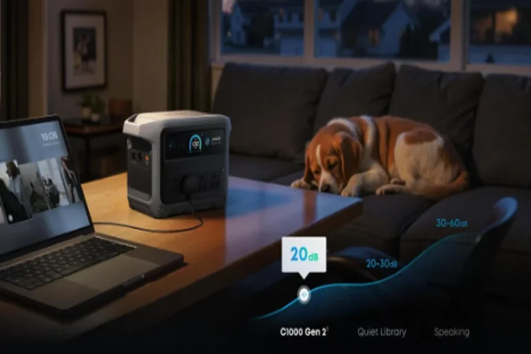 How Quiet Is a Portable Power Station at Night?